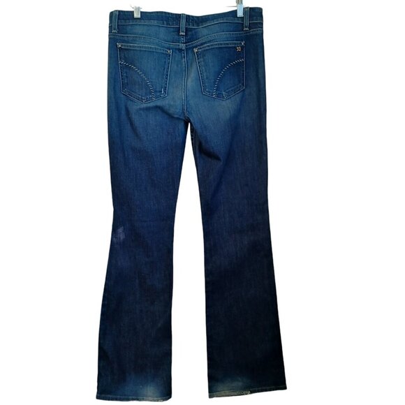 Joes Jeans Muse Style Boot Leg Halle Wash Distressed Blue Womens W 30 - Picture 13 of 14